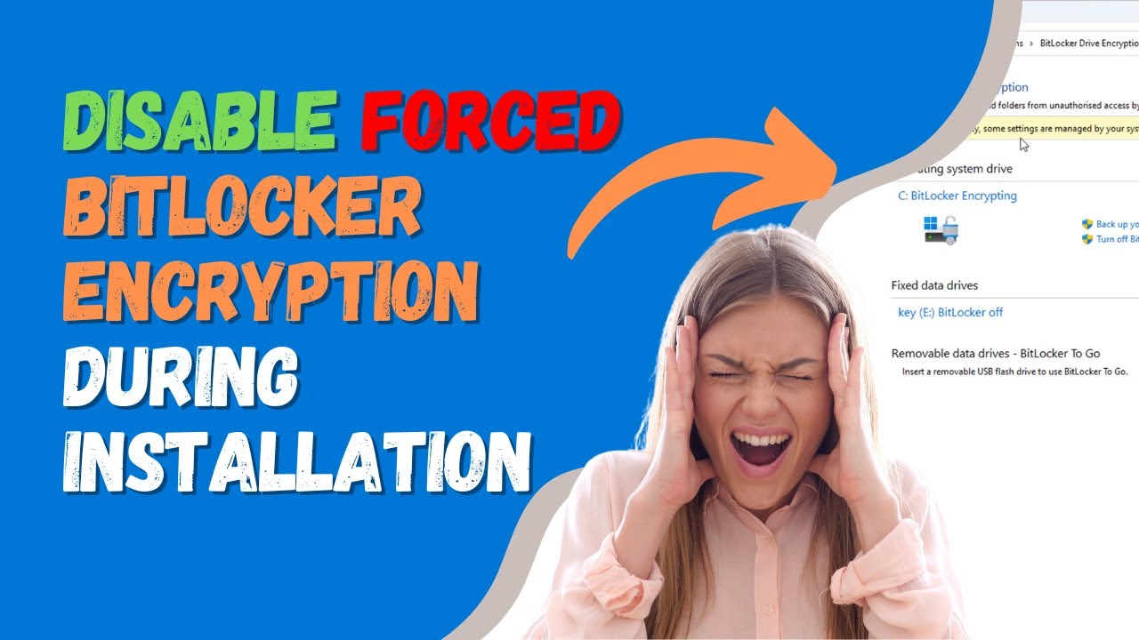 How to Disable Forced BitLocker Encryption During Windows 11 Installation