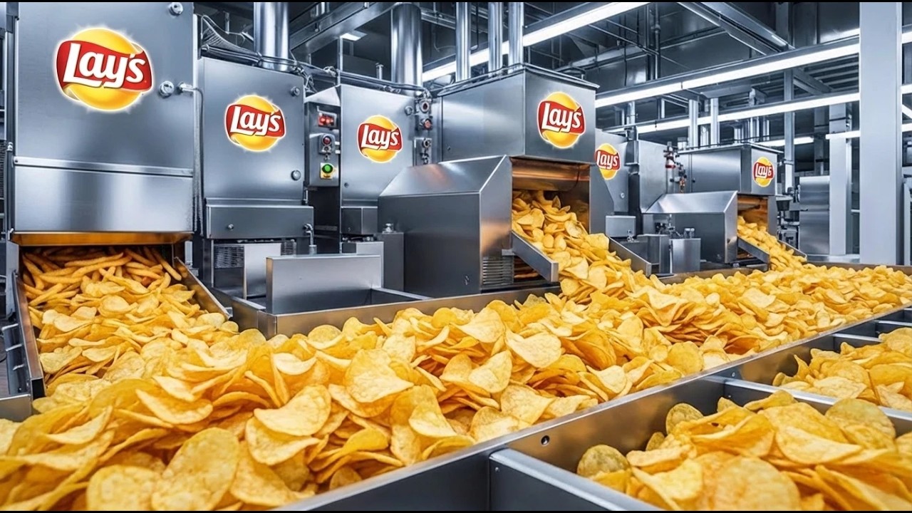 Inside Lay's Factory: How Chips Are Made ๐