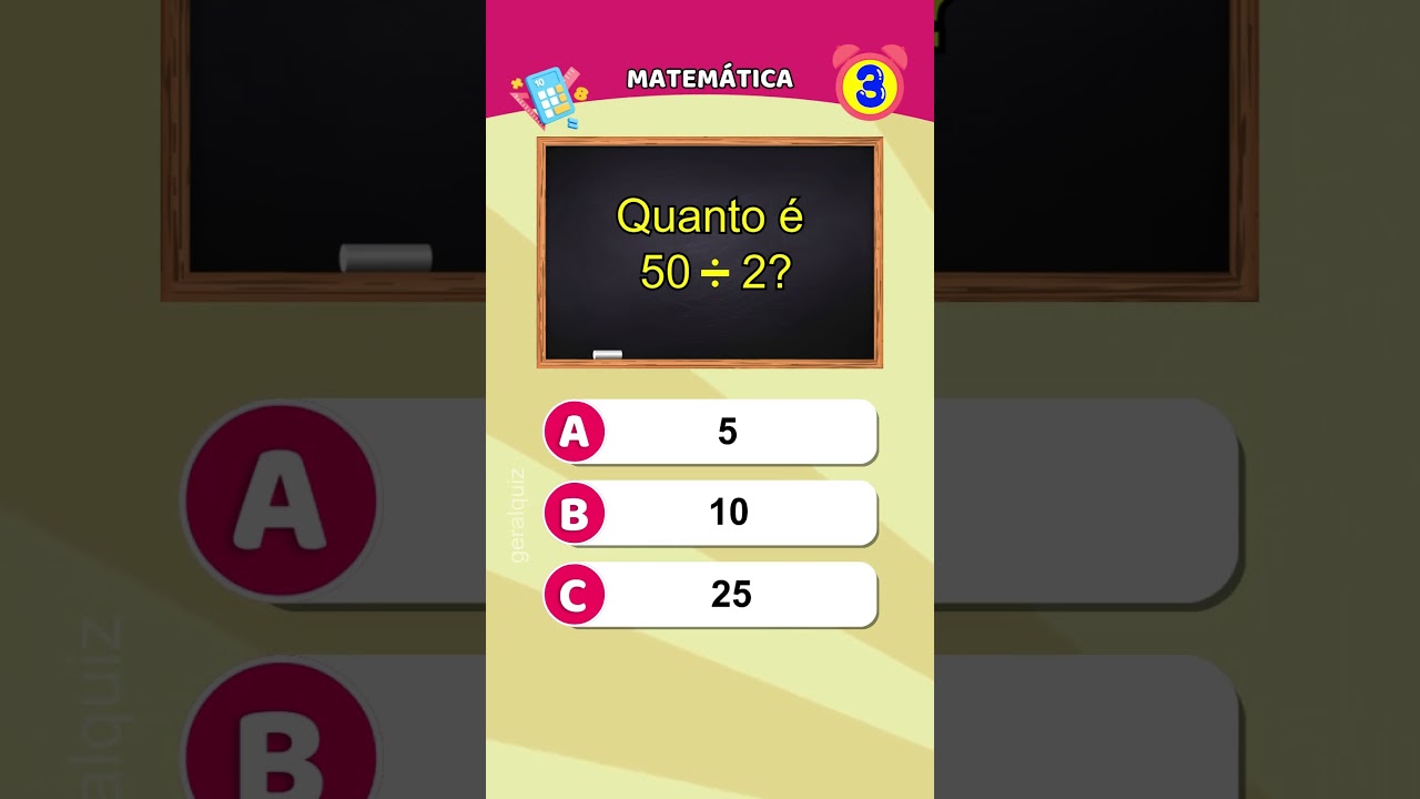 Desafie seu Conhecimento com Nosso Quiz de Matemática do Ensino Fundamental! 🧮