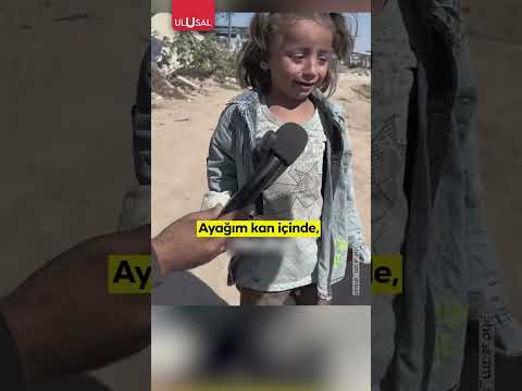 Gazzeli Küçük Kızın Yürek Yakan Çağrısı 🌍