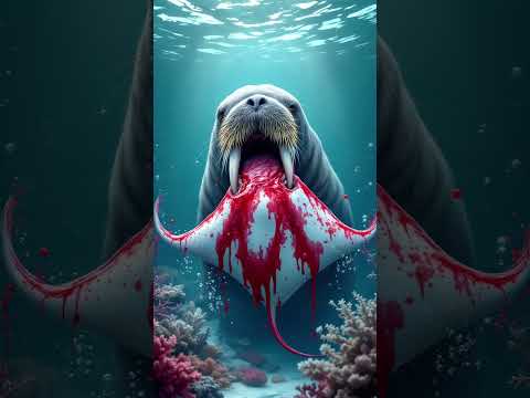 Walrus vs Sea Lion vs Dolphin (Giant Octopus, Great White Shark, Crocodile, Humpback Whale) Battle
