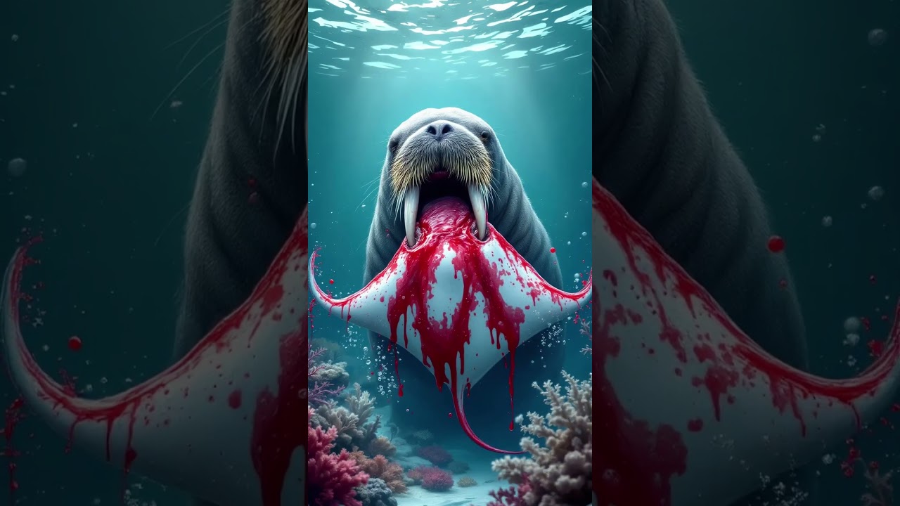 Walrus, Sea Lion, and Dolphin: A Battle Against Ocean Giants