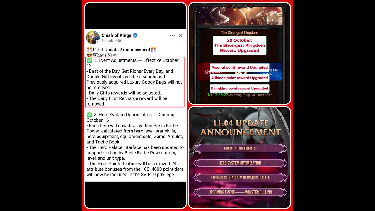 Clash of Kings Update 11.04.0 – Discover the Latest Features! 🚀