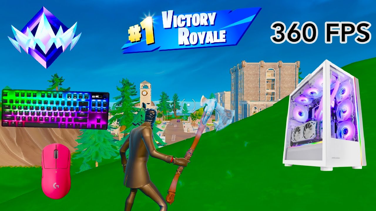 Fortnite Unreal Ranked Reload | 360 FPS 4K PC Gameplay 🎮