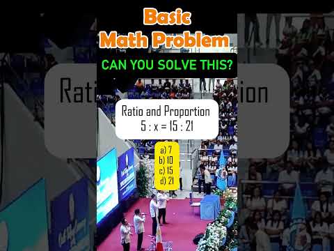 Math Challenge: Can You Solve This Proportion? 🤔#fblifestyle #mathskills