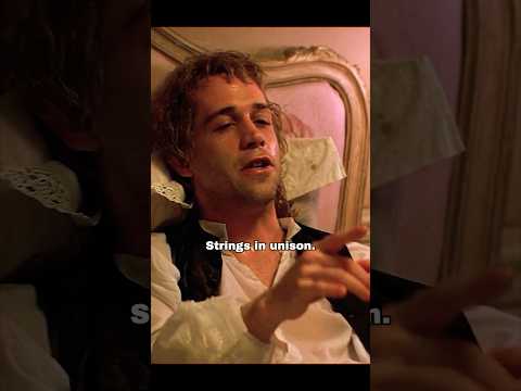 Mozart making music in Amadeus #shorts