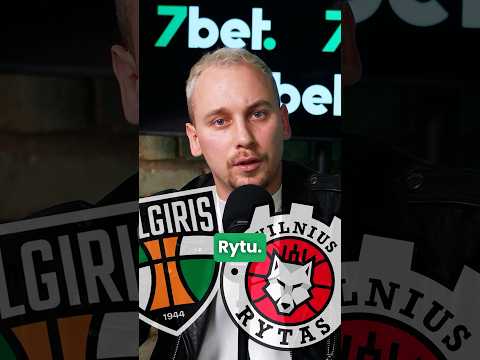 Ar sugebės „Rytas” pasipriešinti „Žalgiriui”?🤔#Kleiza #Tiškevičius #7bet #shorts