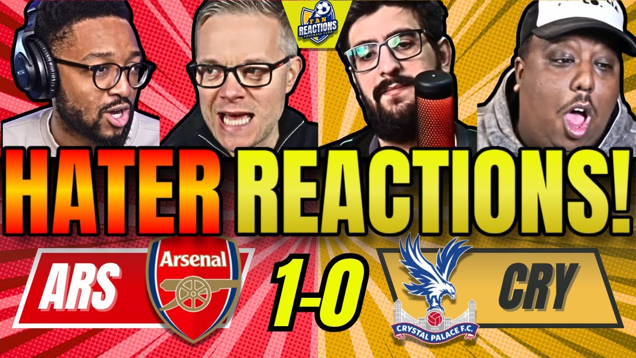 Rival Fans & Haters React to Arsenal’s Narrow 1-0 Win Over Palace ⚽