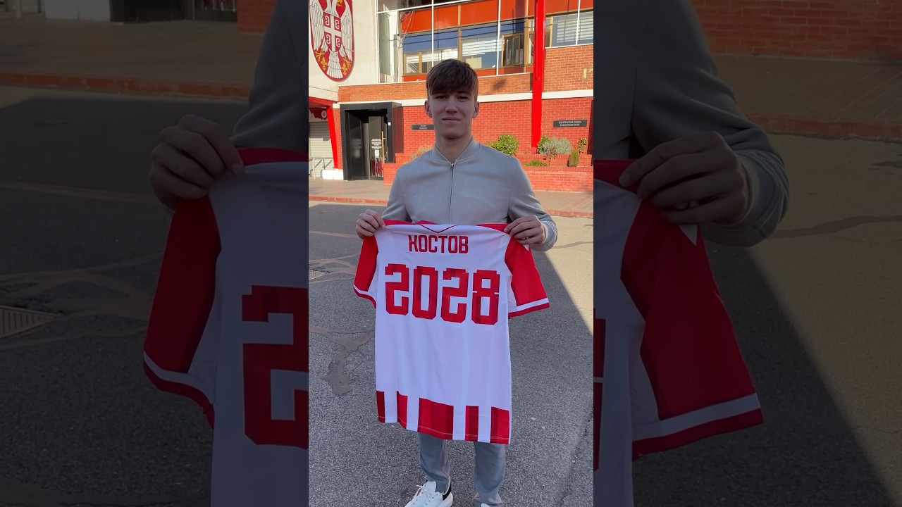 Kostov Signed with Zvezda Until 2028 🔴⚪