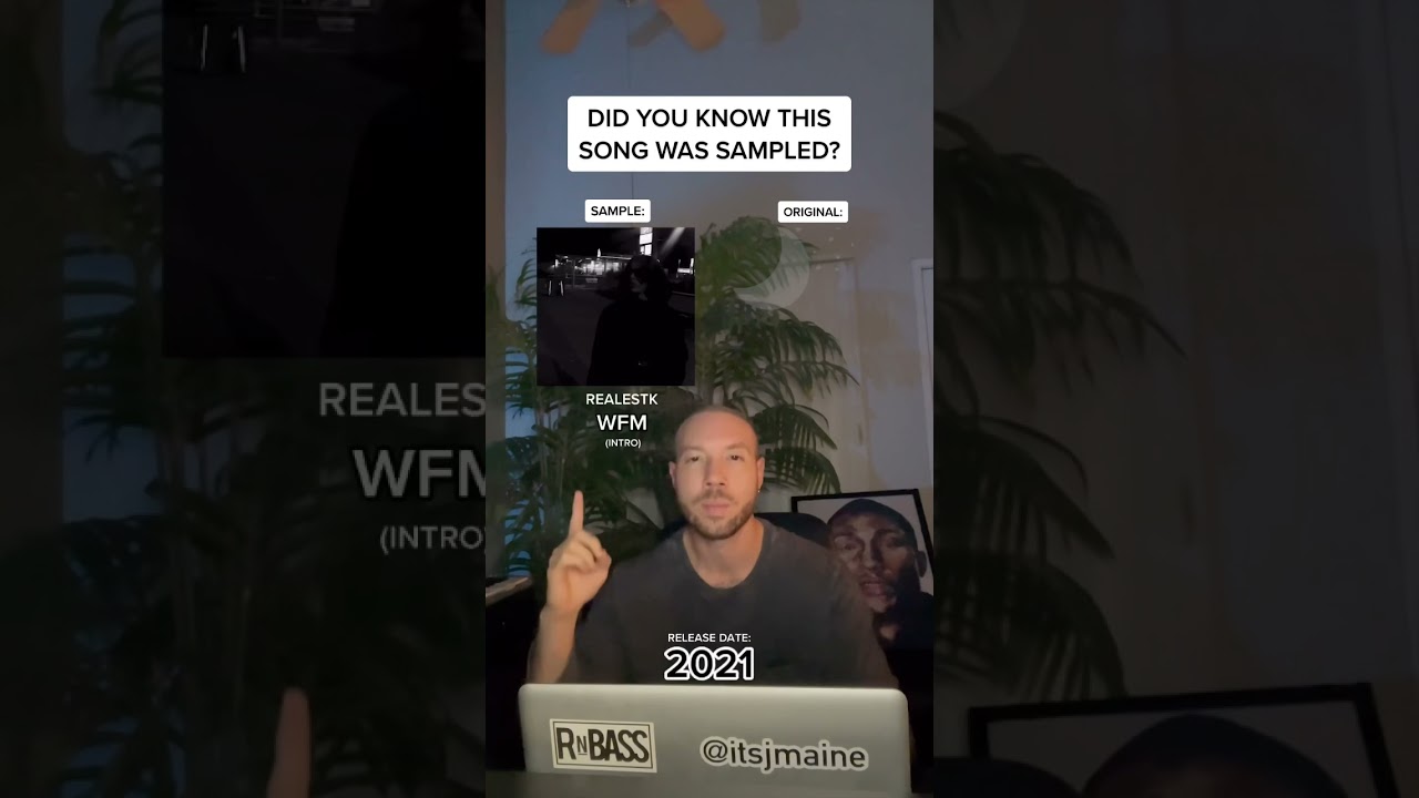 Did You Know RealestK “WFM” Was Sampled From Bruno Mars? #shorts #brunomars #music #wfm #sample