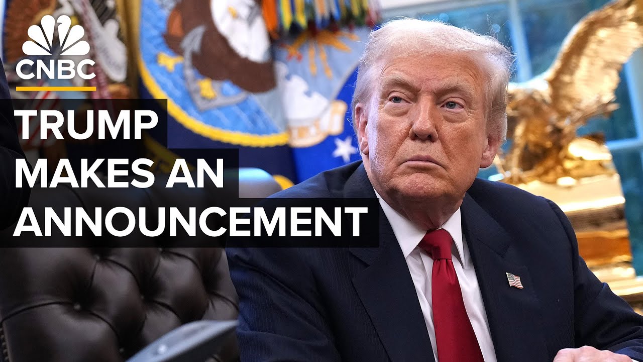 President Trump Announces New Policy at White House 🏛️