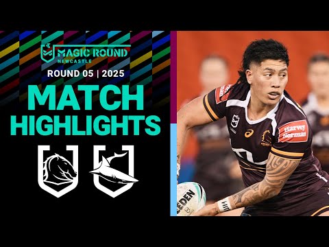 2025 NRLW Match Highlights | Broncos v Sharks | Round 5