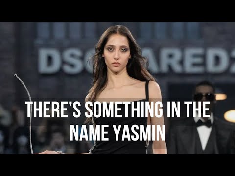 When has Yasmin Wijnaldum not slayed & this time for DSQUARED2 Fall-winter 2025 show 👀🔪❤️🔥