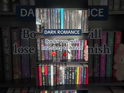 DARK ROMANCE BOOKS YOU WILL LOSE SLEEP TO FINISH! ❤️‍🔥