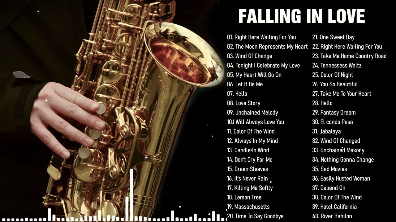 Top 50 Romantic Sax & Instrumental Love Songs 🎶