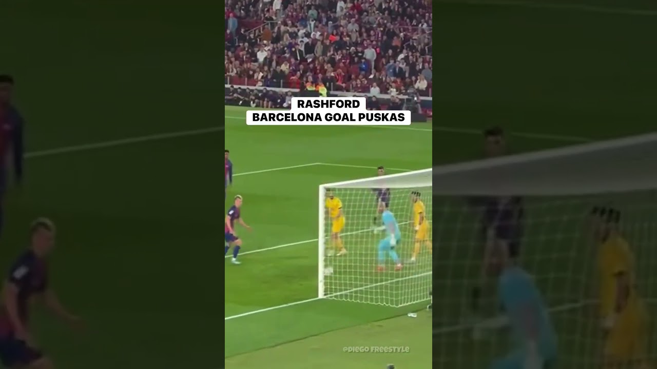 Rashford Scores for Barcelona in Puskás Match ⚽