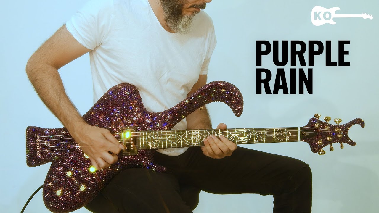 Prince - Purple Rain Electric Guitar Cover by Kfir Ochaion on Jens Ritter Instruments
