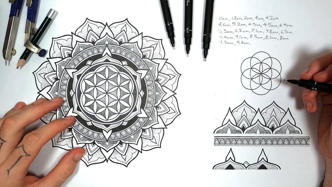 Learn to Draw Stunning Mandalas: Step-by-Step Guide ✨