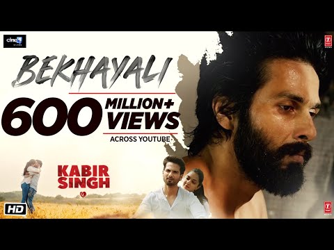 Bekhayali Full Song | Kabir Singh | Shahid K,Kiara A|Sandeep Reddy Vanga | Sachet-Parampara | Irshad
