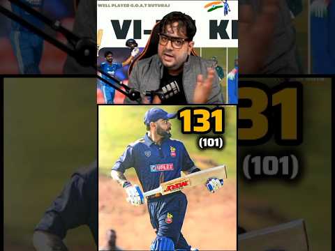 Virat Kohli Scores 131 in Vijay Hazare Trophy🔥