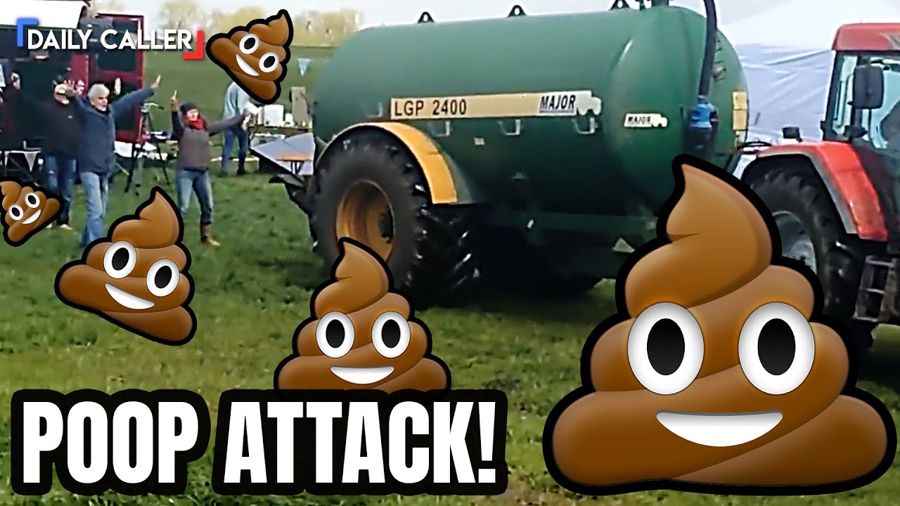 Angry Farmer Sprays Poop at Trespassing Activists ๐