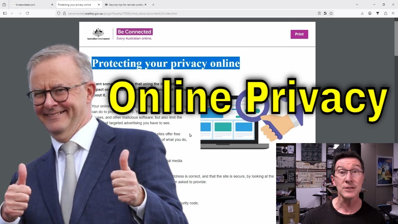 eevBLAB 131 - Australian Government Guidance on Online Privacy