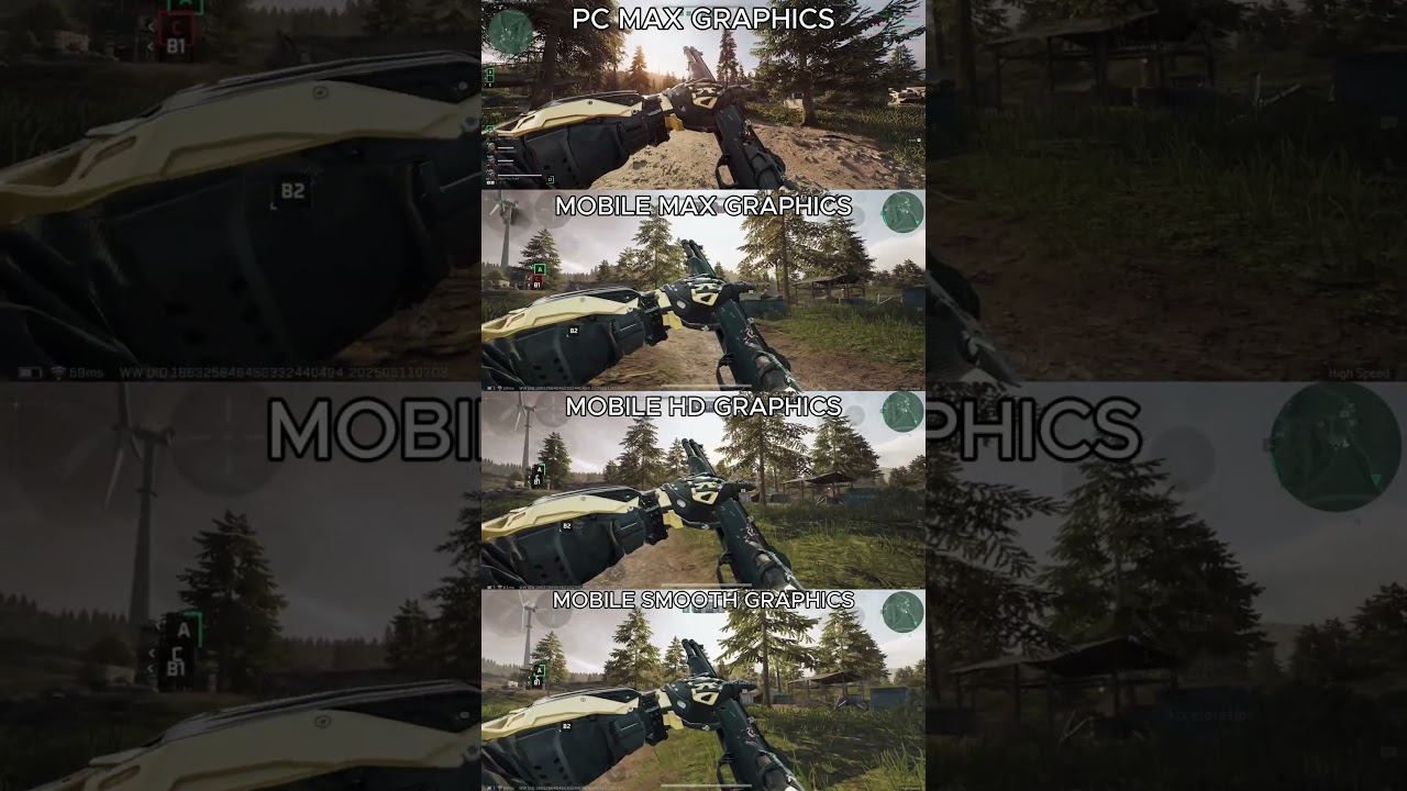 Delta Force Mobile Graphics: PC vs Mobile ๐ฎ