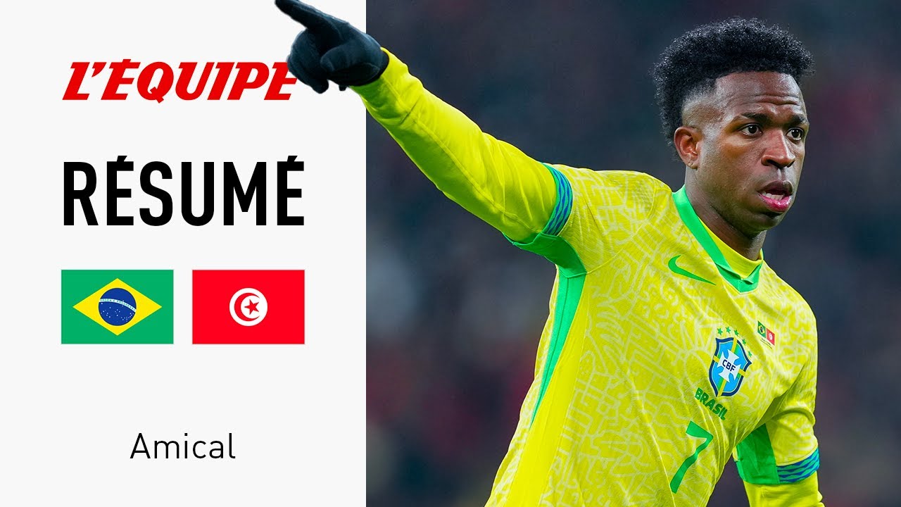 Amical : La Tunisie tient en échec un Brésil DÉCEVANT pour la première fois de son histoire !