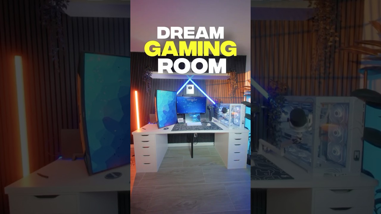 Transforming My Tacky Gaming Room Wall 🚧 | Before and After Makeover