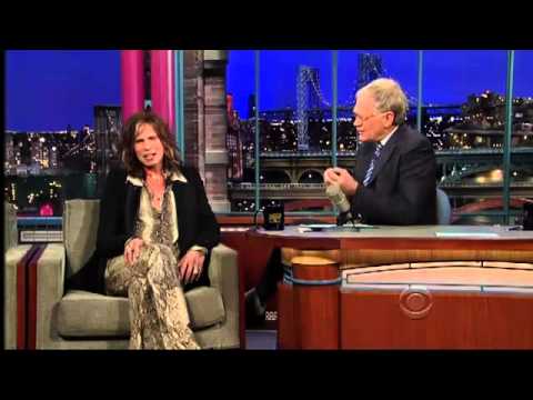 Steven Tyler on Letterman Show (2011) 🎤
