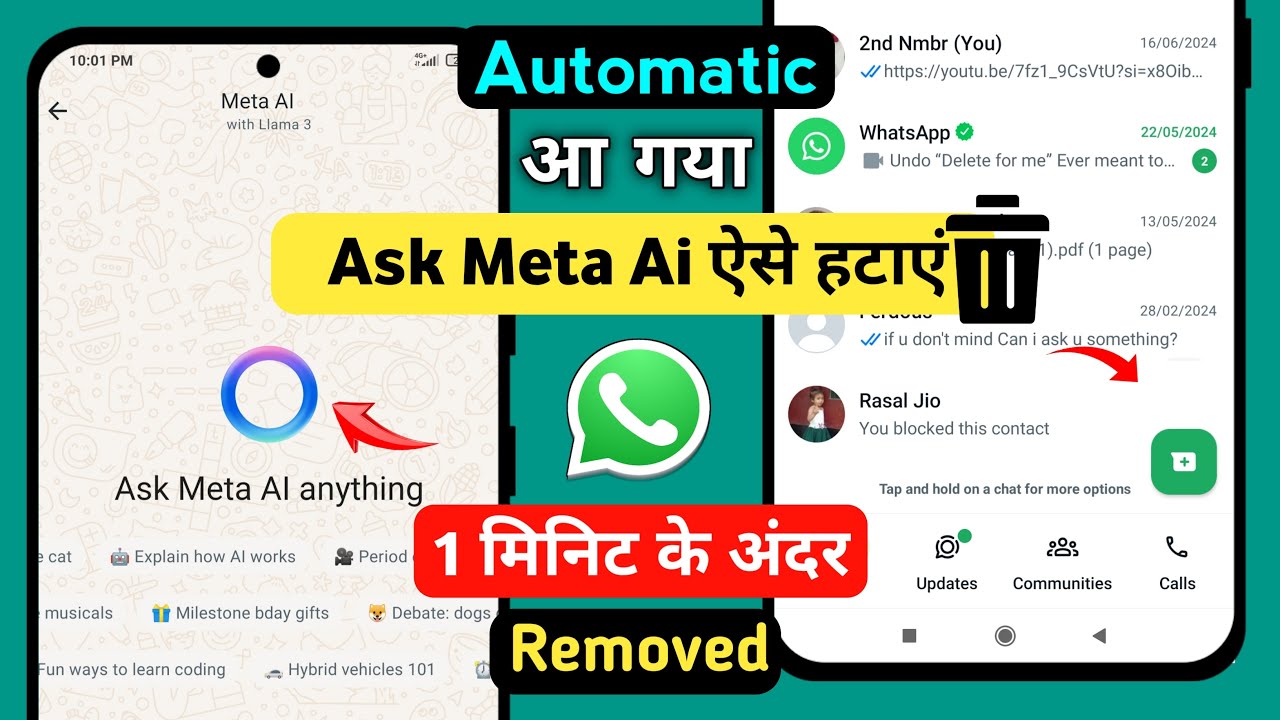 Remove WhatsApp Meta AI Easily 📱