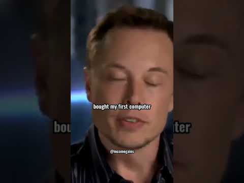 “I taught myself how to code at age 11 “ : Elon Musk  #shorts