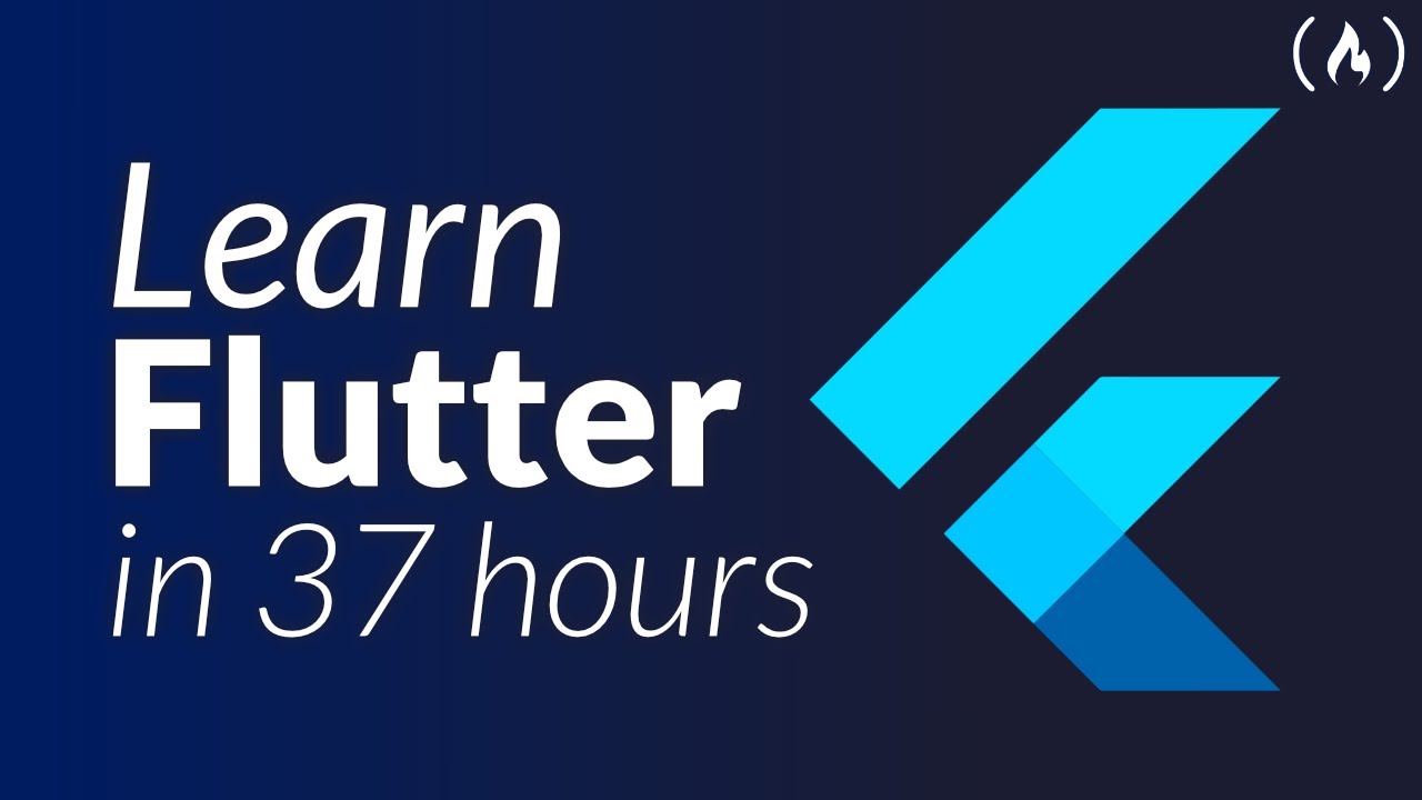 Beginner's Flutter Course: Build Cross-Platform Apps in 37 Hours 🚀