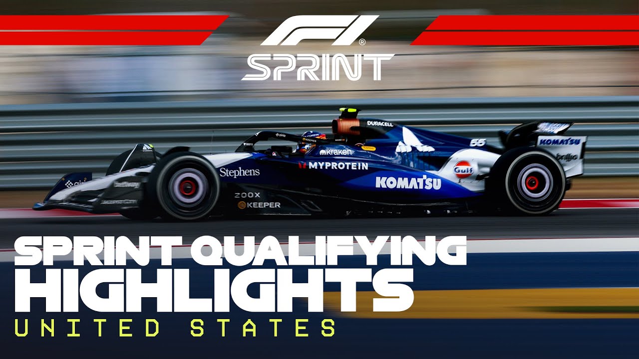 2025 US GP Sprint Qualifying Highlights 🇺🇸