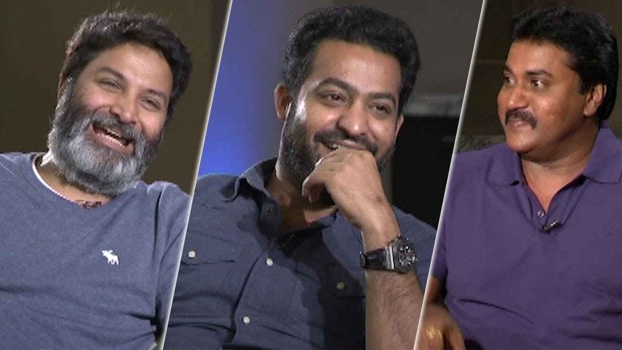Sunil's Humorous Interview with NTR and Trivikram on Aravinda Sametha | TFPC