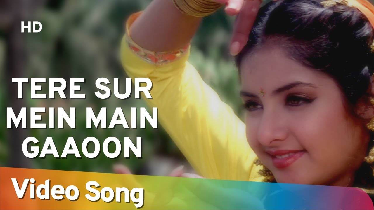 Tere Sur Mein Main Gaoon (HD) | Classic Song from Geet (1992) 🎶