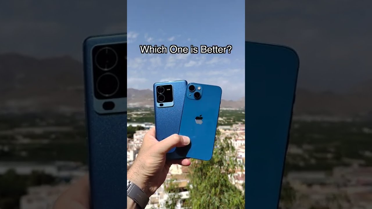 VIVO V25 Pro vs iPhone 13 Stabilization Test 📱