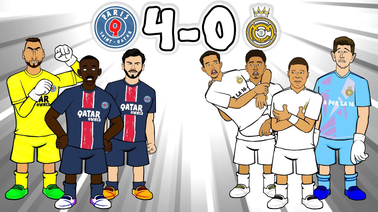 PSG Dominates Real Madrid 4-0 in Club World Cup Semi-Final ⚽️