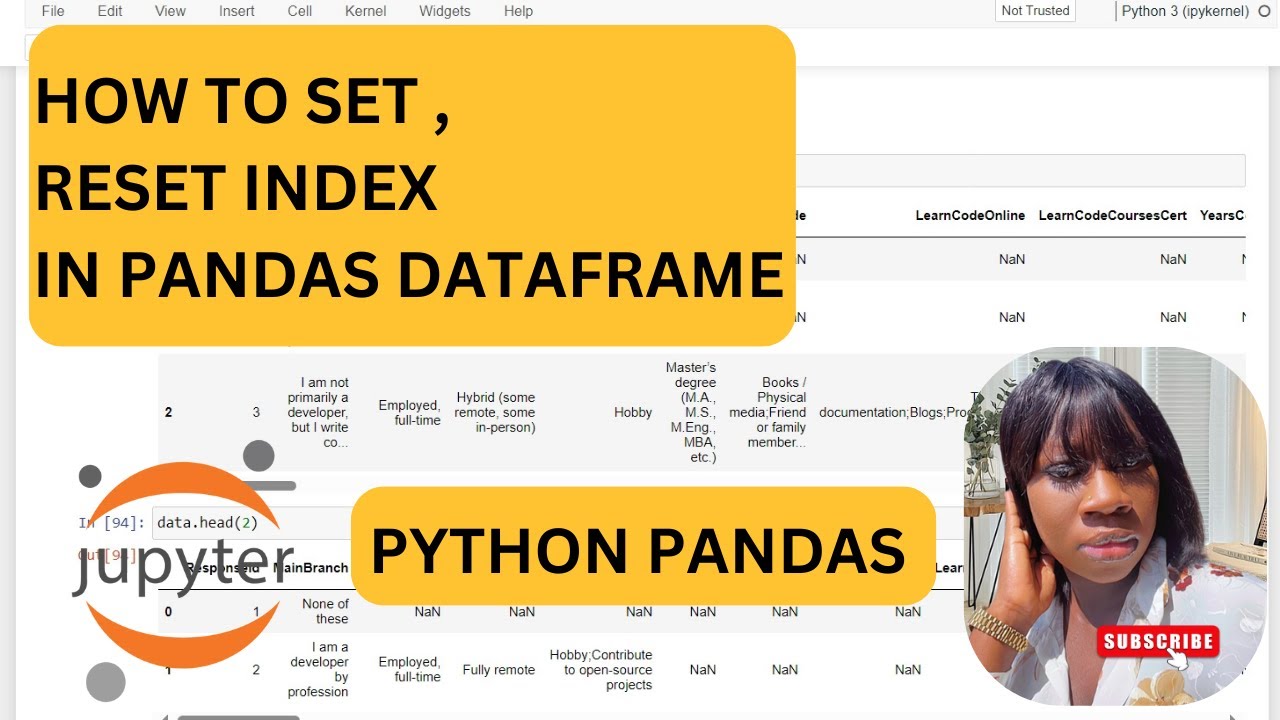 Mastering Pandas Index: Set, Reset & Use for Faster Data Analysis 📊