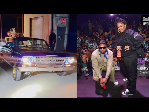 Ashanti & Nelly Host A 90’ West Coast Gangsta Party For His 50th B-Day