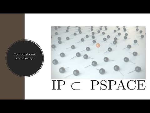 Computational complexity: Prove IP is subset of PSPACE