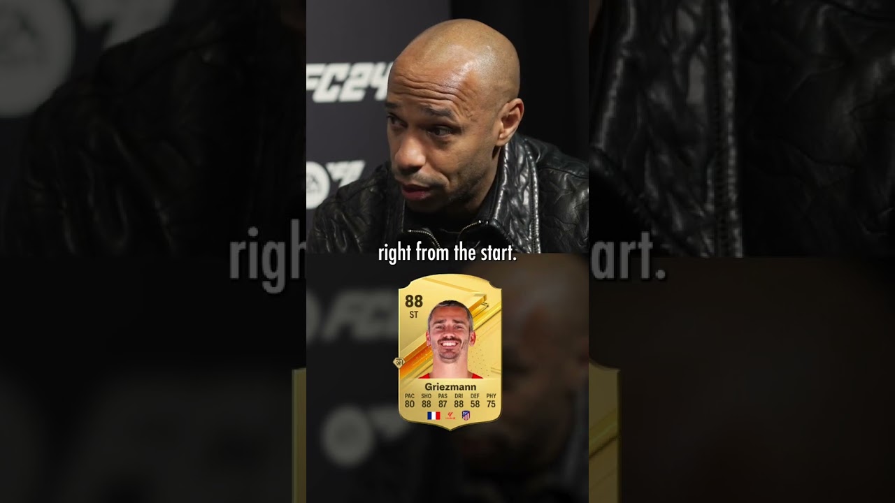Thierry Henry guesses the EAFC 24 player from their stats 🎮