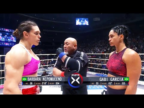 Gabi Garcia (Brazil) vs Barbara Nepomuceno (Brazil) | MMA fight HD