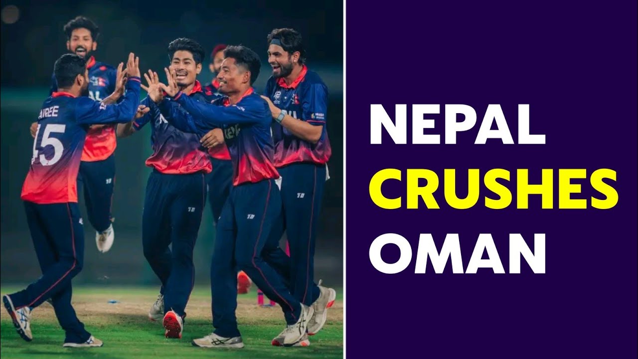 Nepal Secures Top Spot After Victory Over Oman in T20 World Cup Qualifier π