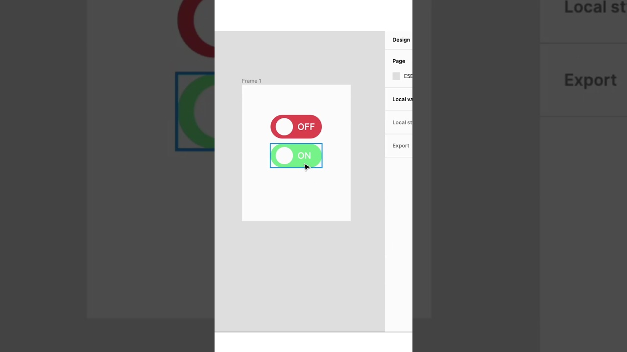 Create Toggle Button Animation in Figma 🎨
