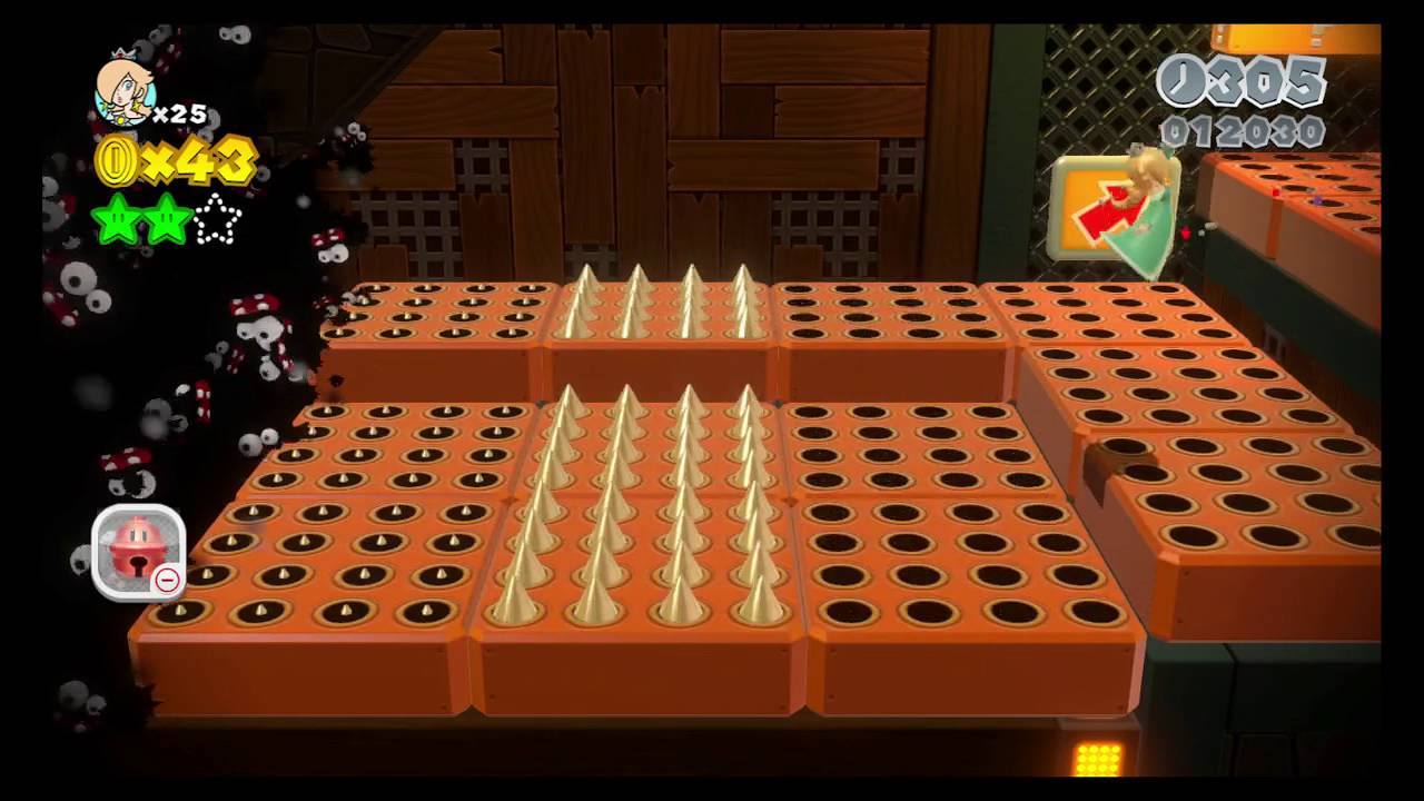 Super Mario 3D World: Flower 2 & Fuzzy Flood Mine