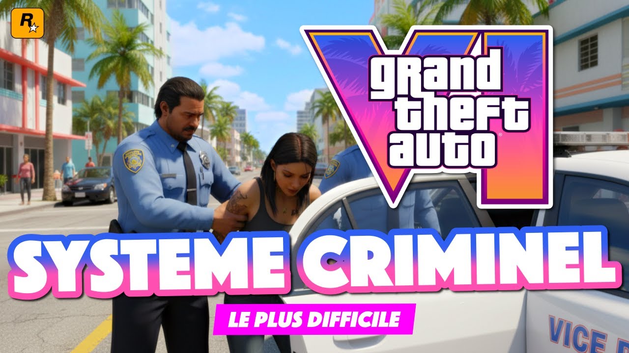 GTA 6 : Le SYSTEME de CRIMINALITÉ (le plus difficile de tous)