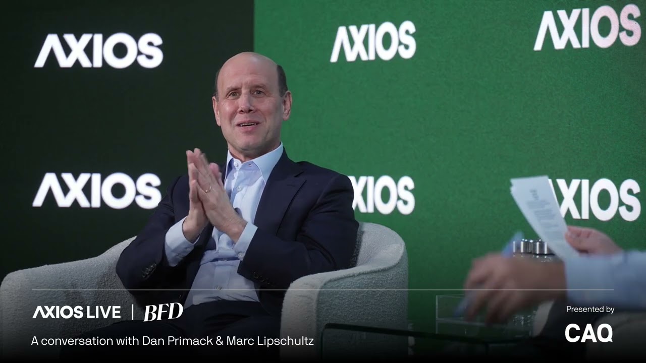 Blue Owl Co-CEO Marc Lipschultz Talks with Axios' Dan Primack