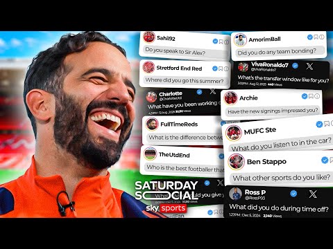 Ruben Amorim answers MORE of the internet’s most asked questions... | Ruben Amorim Fan Q&A