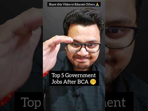 Top 5 Government Jobs After BCA | By Sunil Adhikari #shorts #shortsvideo